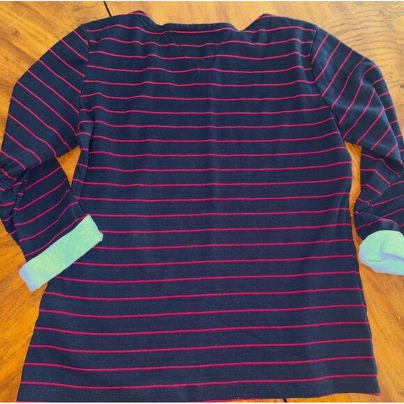 Women's Tommy Hilfiger Boat Neck 3/4 Sleeve Top - Picture 2 of 4